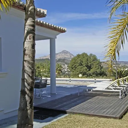 Villa Con Piscina Privada En Javea 6 Personas, Cerca De Playa Arenal - Hisp-216-218