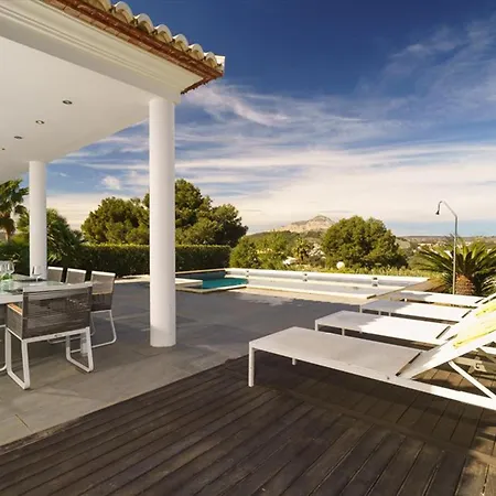 Con Piscina Privada En Javea 6 Personas, Cerca De Playa Arenal - Hisp-216-218